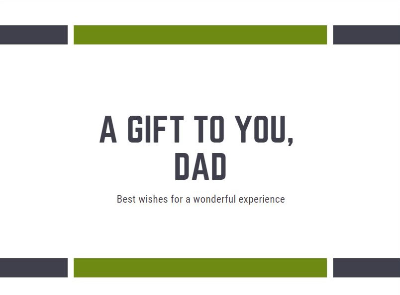 Gift card design
